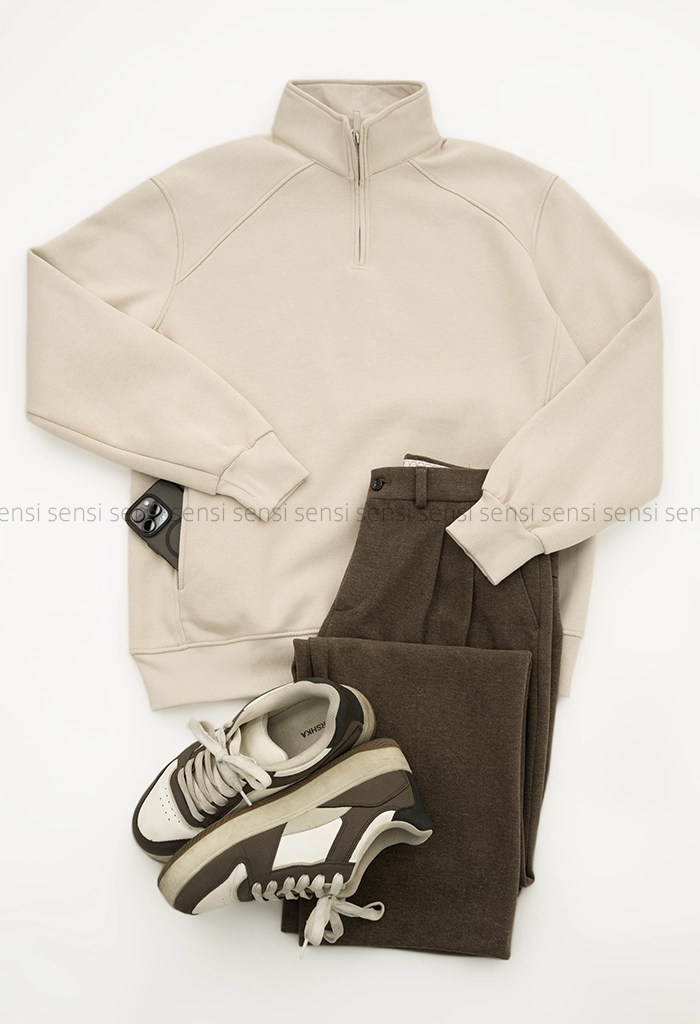 دورس مردانه رگلان نیم زیپ کد20000050